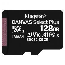 Kingston MicroSDXC 128GB karta bez adaptéru