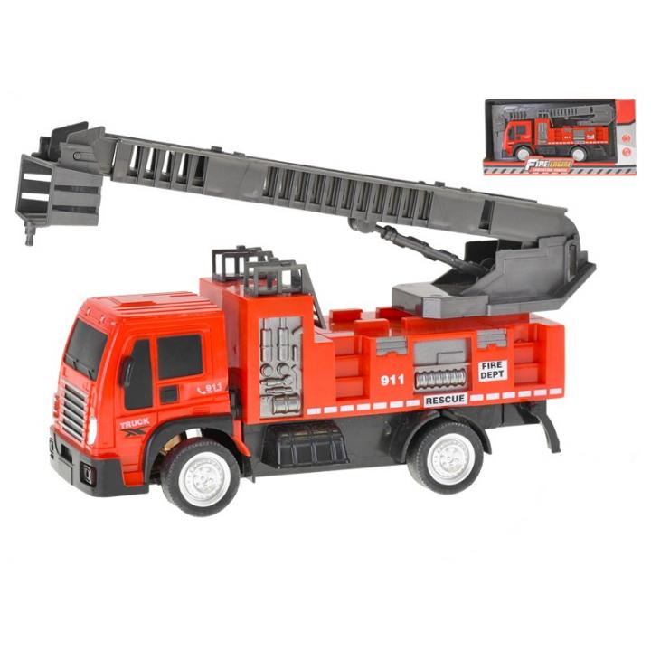 61470 Auto hasiči 20,5cm na setrvačník v krabičce