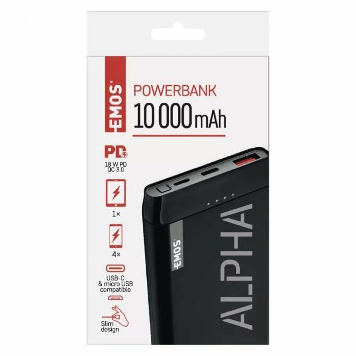 PowerBank EMOS AlphaQ 10 10000mAh USB-C