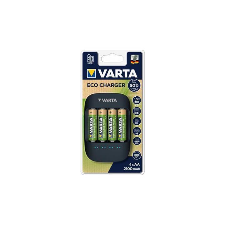 Varta Eco Charger + 4ks AA 2100mAh
