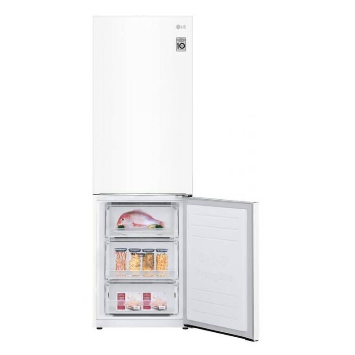 Chladnička s mrazničkou LG GBB61SWJMN bílá