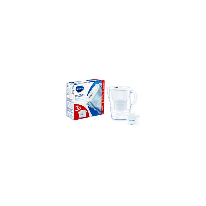 Brita Marella Cool filtrační konvice bílá - Výhodné balení 3xfiltr
