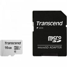 TRANSCEND 300S 16 GB MICRO SD 10/95