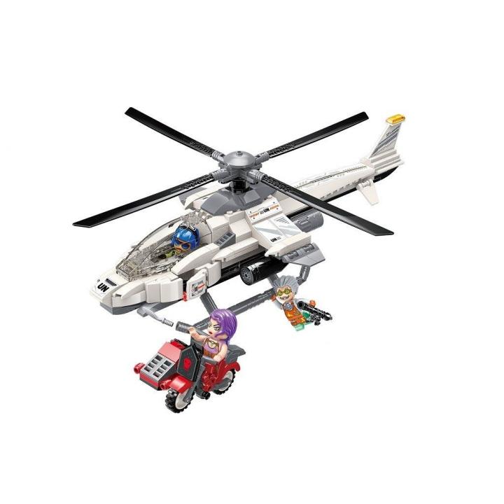 Stavebnice Qman 3211 útočný vrtulník