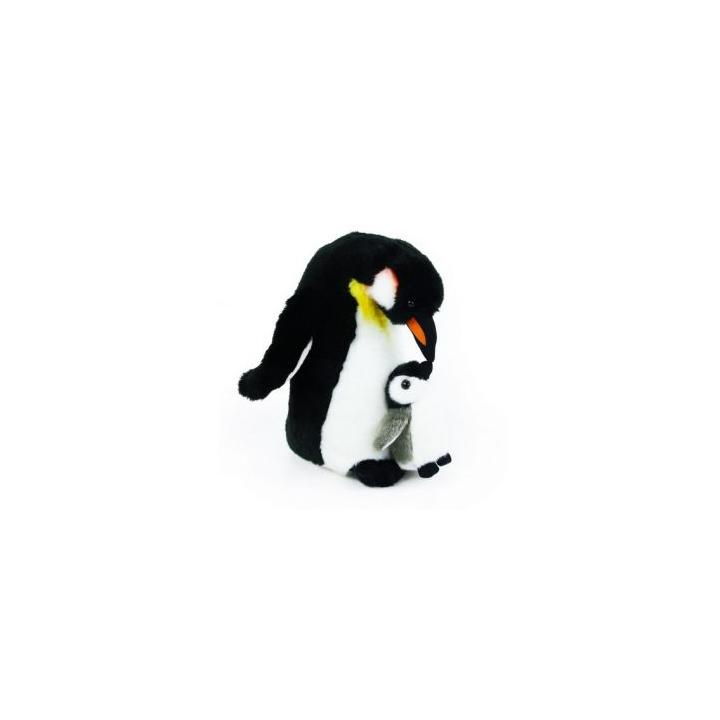 Eco-Friendly tučňák s mládětem 22 cm