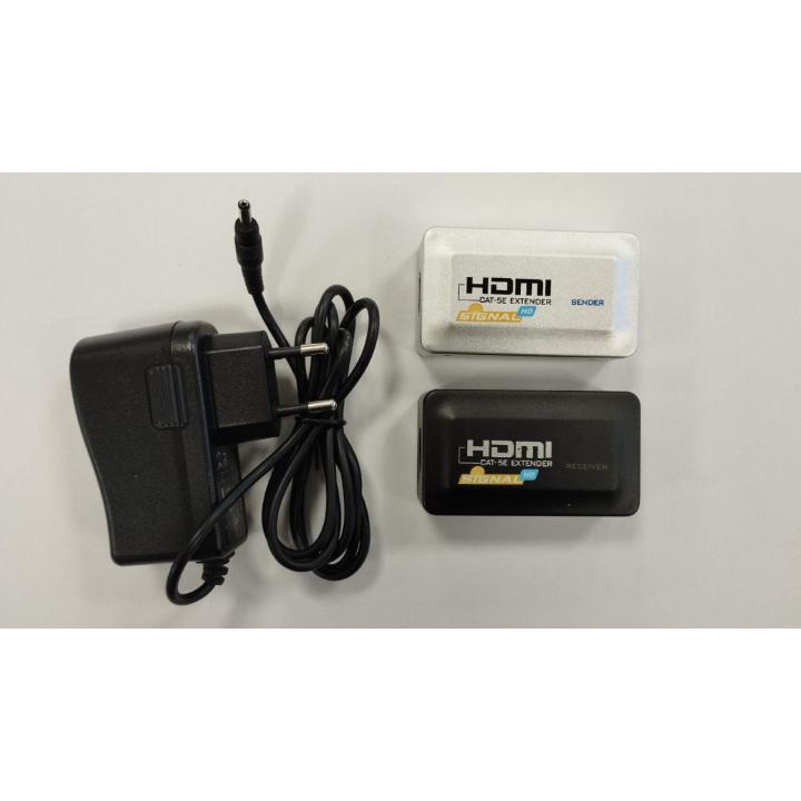 SIGNAL HDMI CAT 5e/CAT.6 propojovač HDMI