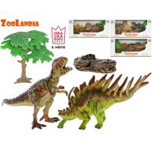 Zoolandia dinosaurus 4 druhy 2ks