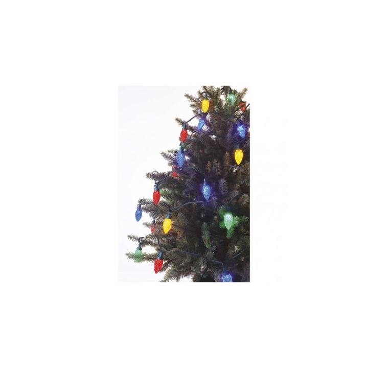 EMOS D5ZM01 LED vánoční řetěz, barevné žárovky, 9,8 m, multicolor, multifunkce