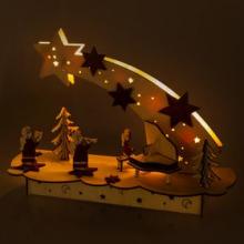 Vánoční muzikanti 5 LED dekorace Retlux RXL 343
