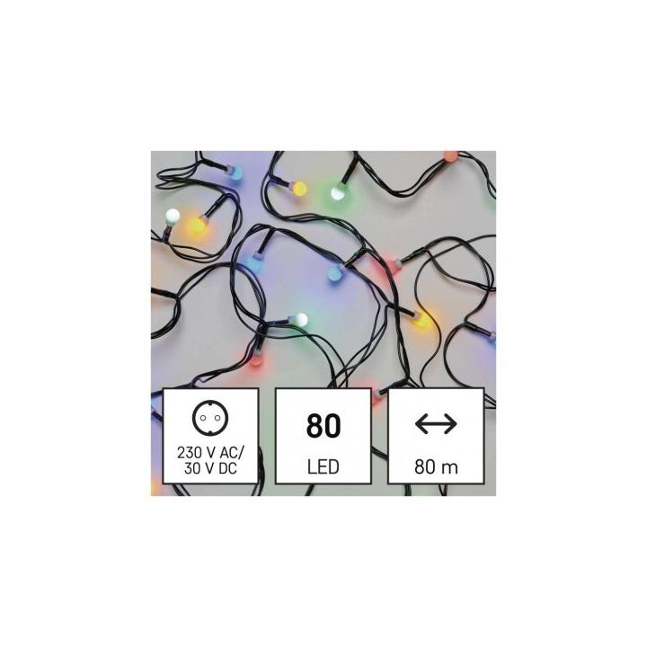 EMOS D5AM02 LED vánoční cherry řetěz – kuličky