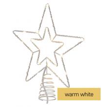 Emos ván. hvězda 30LED teplá bílá 28,5cm