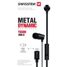 Swissten Metal Dynamic YS500 USB-C sluchátka