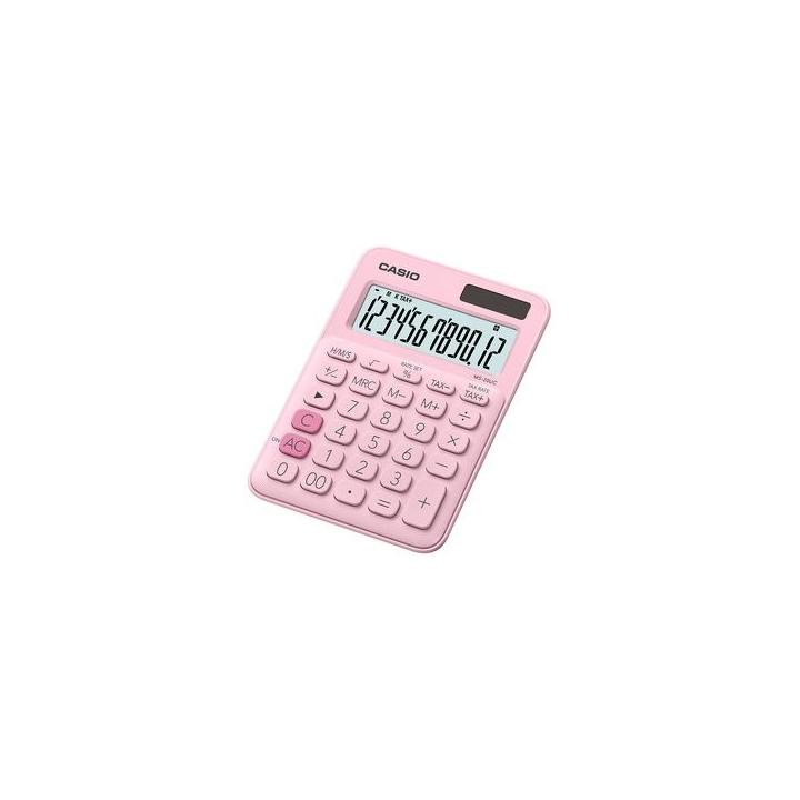 CASIO MS 20 UC PK kalkulačka růžová