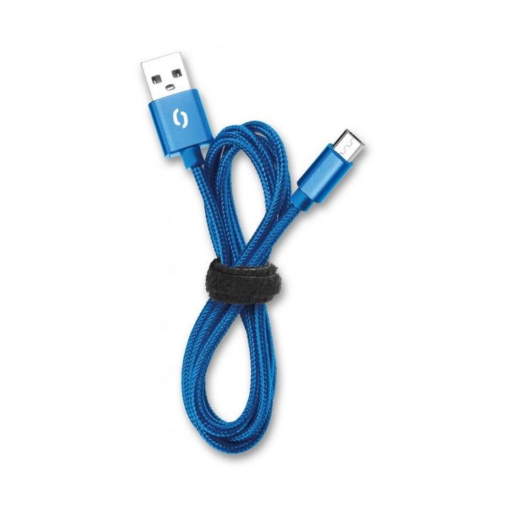 Datový kabel ALIGATOR PREMIUM 2A, Lightning modrý DATKP14