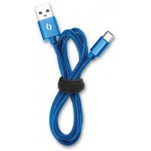 Datový kabel ALIGATOR PREMIUM 2A, Lightning modrý DATKP14