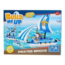 BuildMeUp stavebnice - Pirates bricks 203ks