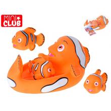 Mini club ryba 19,5cm do vany se třemi rybičkami 4m+