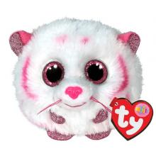 Beanie Babies TABOR - růžovo-bílý tygr, 15cm