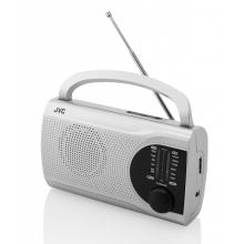 Rádio JVC RA E 321 S stříbrné