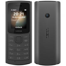 Nokia 110 4G - černý telefon
