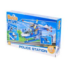 BuildMeUP stavebnice - Policie station 122ks v krabičce