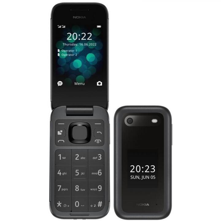 Nokia 2660 Flip - černý telefon