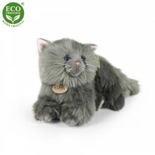 Plyšová kočka perská šedá ležící 30cm
