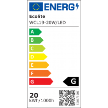 Ecolite WCL19R-20W/LED