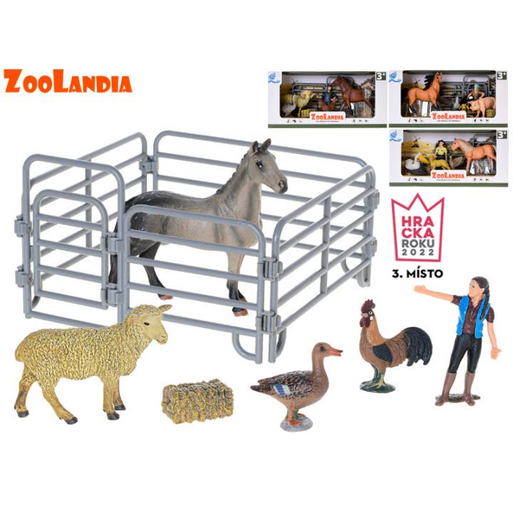 Zoolandia zvířátka farma s doplňky