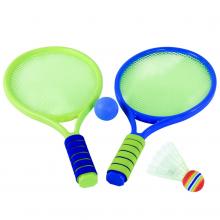 217874 Set na tenis/badminton s míčky