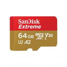 SDXC karta 64GB Sandisk EXTREME PLUS 170MB/ s V30 UHS-I