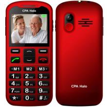 CPA Halo 19 senior telefon - červený