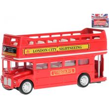 Autobus vyhlídkový londýnský 12,5cm 1:64