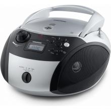 Grundig GRB3000 stříbrné rádio FM/CD/Bluetooth