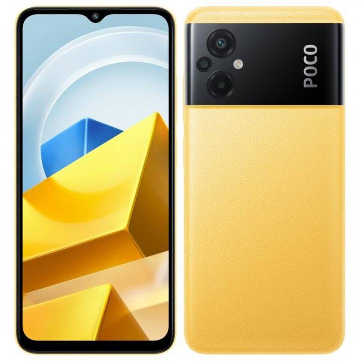 Telefon POCO M5/4GB/64GB/Yellow