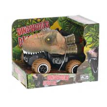 Dinoworld auto/dinosaurus 12,5cm zpětný chod