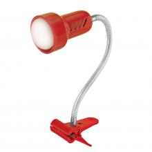 Lampička Lolek bodovka s krkem červená E14 max. 40W