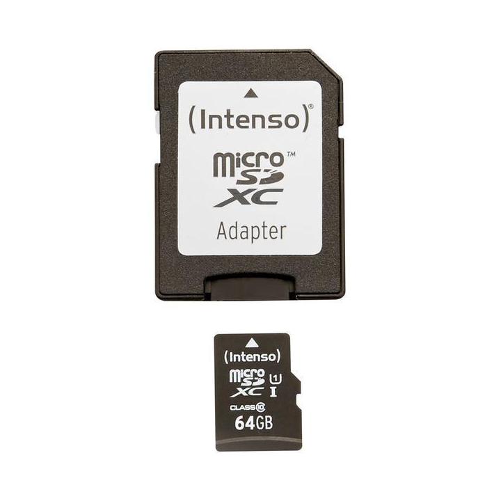 INTENSO 64 GB MICRO SDXC/90MB/S