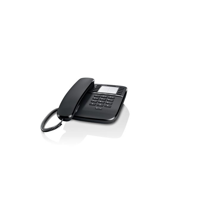 SIEMENS Gigaset DA510 - standardní telefon bez displeje, barva černá