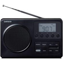 LENCO MPR-035 FM RADIO ČERNÉ