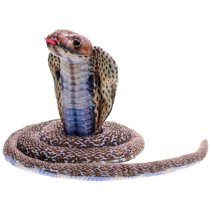 Kobra plyšová 180cm 0m+