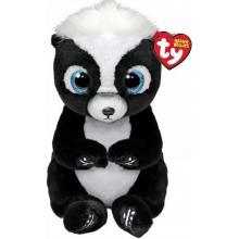 TY Beanie Babies Rukus černo bílý skunk 41288 15 cm