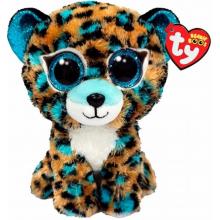 TY Beanie Boos Cobalt modrý leopard 36691 15 cm