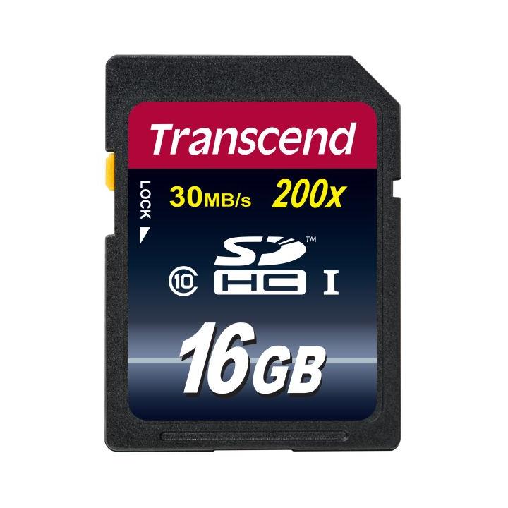 Transcend 16GB SDHC (Class 10) paměťová karta