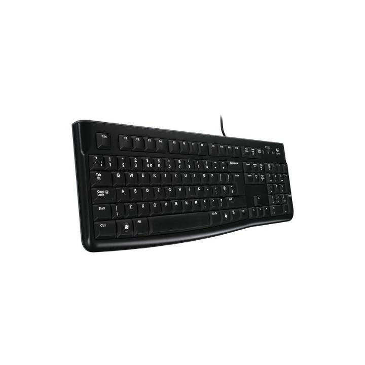 Logitech Keyboard K120 920-002485 CZ/SK, USB, černá