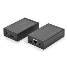Digitus DS-55120 HDMI Video Extender over Cat5 with IR Control, up to 120 m (CAT5e/CAT6), resolution up to 1080p, supports 3D, bl