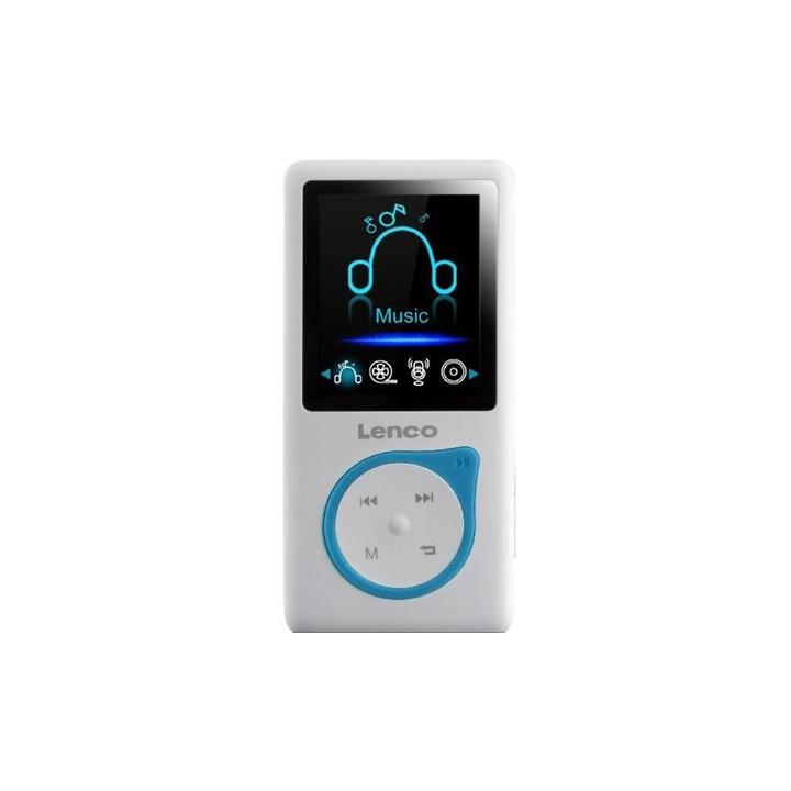 Lenco Xemio 657 4GB modro-bílá MP3 přehrávač