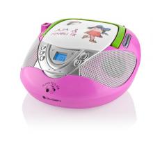 Gogen MAXI RADIO P, CD/MP3/USB, růžový Radiopřijímač