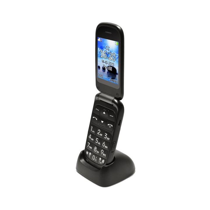 Aligator V550 - černý/titanium Mobilní telefon