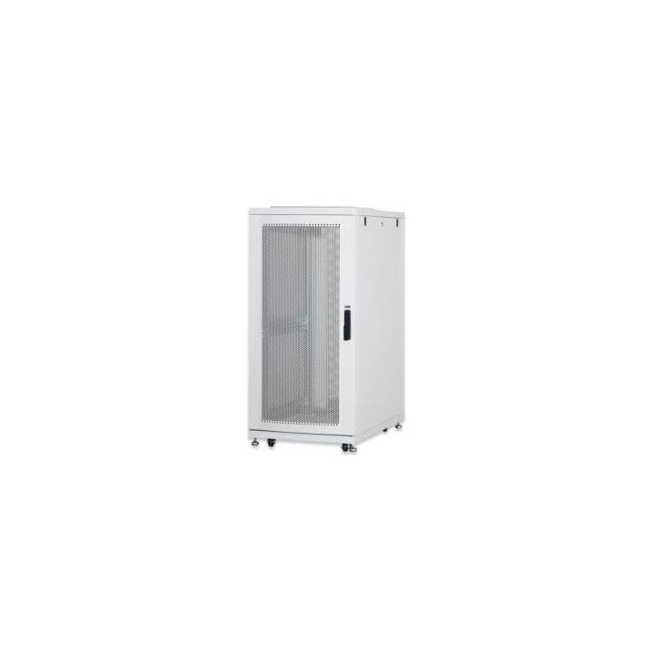 DIGITUS 36U server cabinet, 1705x600x1000 mm, color grey RAL 7035 perforated door